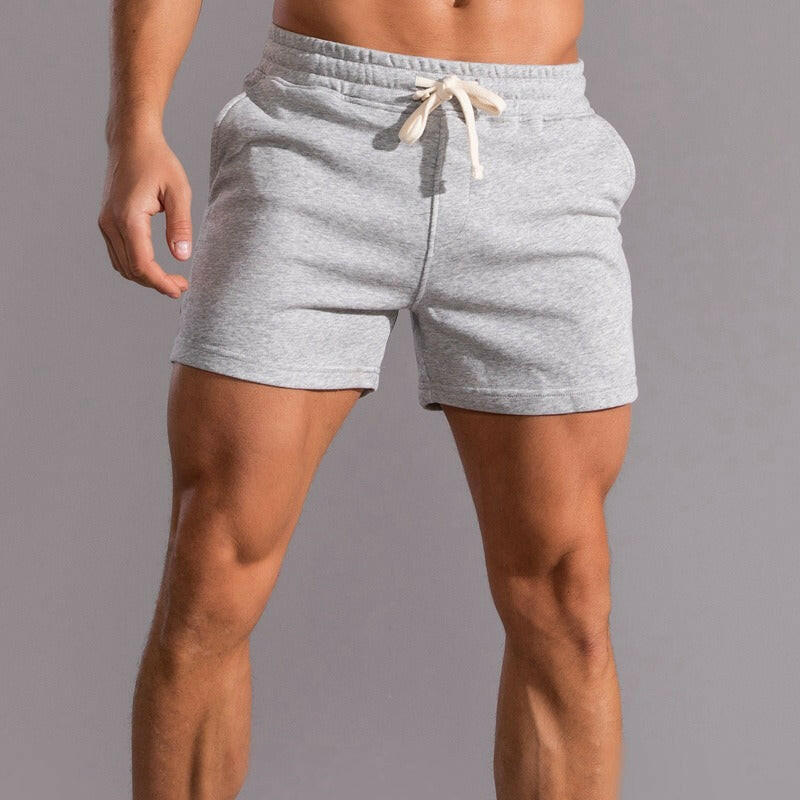 Cotton Sports Shorts, Mens Trendy Mens Cropped Pants, Oversized Casual Cropped Pants, Running Fitness Pants.