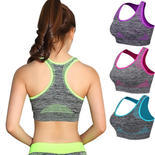 Shockproof Quick Dry Padded Sports Bra - The Ultimate Fitness Companion.