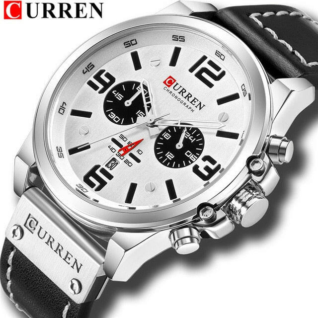 CURREN Men's Luxury Waterproof Sport Wrist Watch.