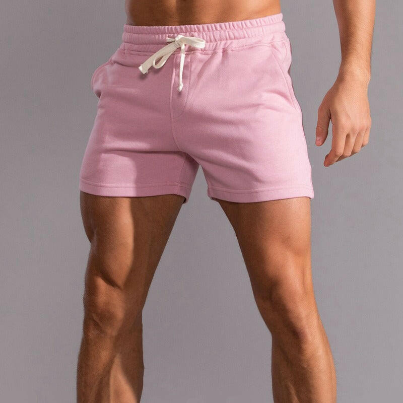 Cotton Sports Shorts, Mens Trendy Mens Cropped Pants, Oversized Casual Cropped Pants, Running Fitness Pants.