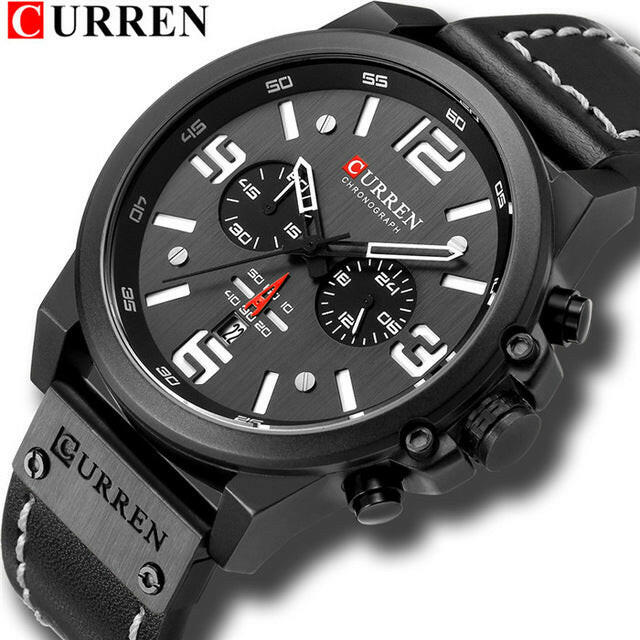 CURREN Men's Luxury Waterproof Sport Wrist Watch.