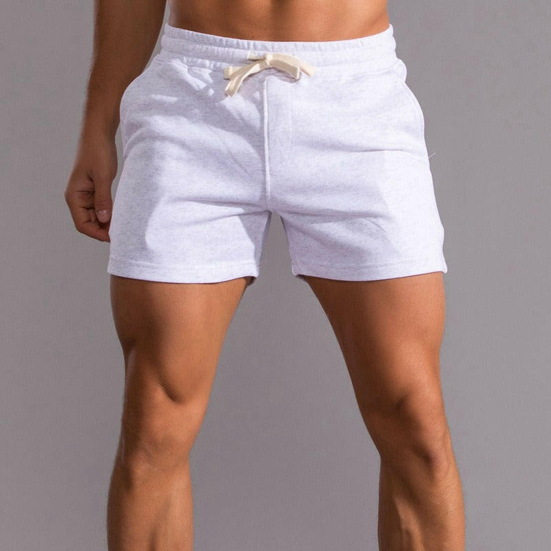 Cotton Sports Shorts, Mens Trendy Mens Cropped Pants, Oversized Casual Cropped Pants, Running Fitness Pants.