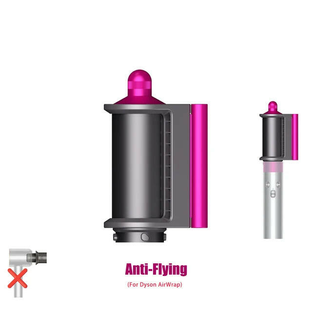 Anti-Flight Flyaway Attachment Nozzle for Dyson Airwrap Smoothing Dryer Accessories for Dyson HS05/01 Straightening Hair Nozzle.