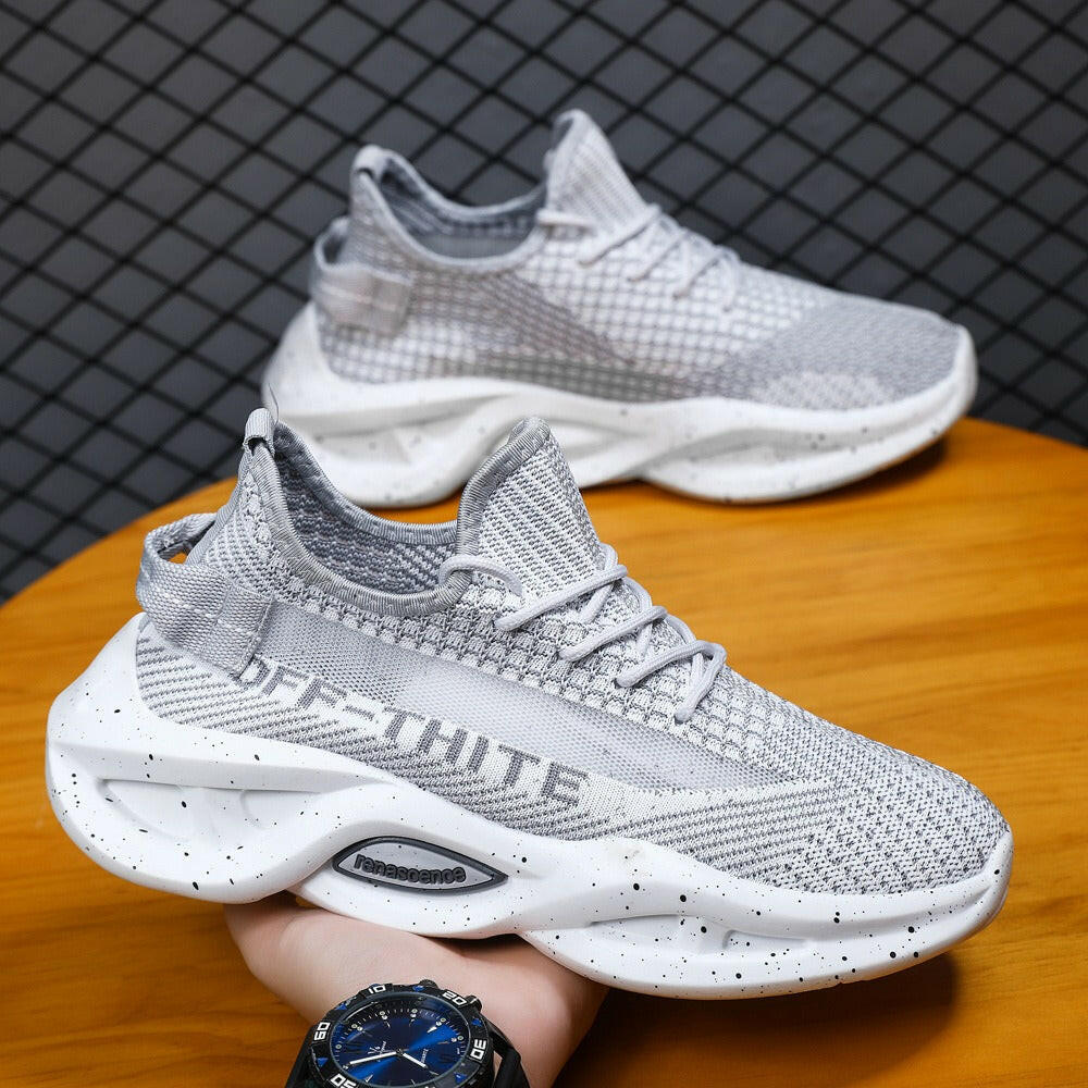 Men's Lightweight Breathable Sports Shoes - Casual and Fashionable.