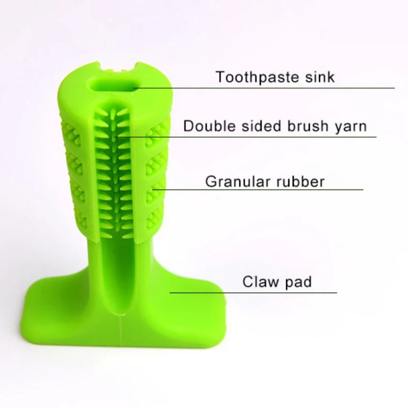 Dog Toothbrush Chew Toy - The World's Most Effective Dog Toothbrush.