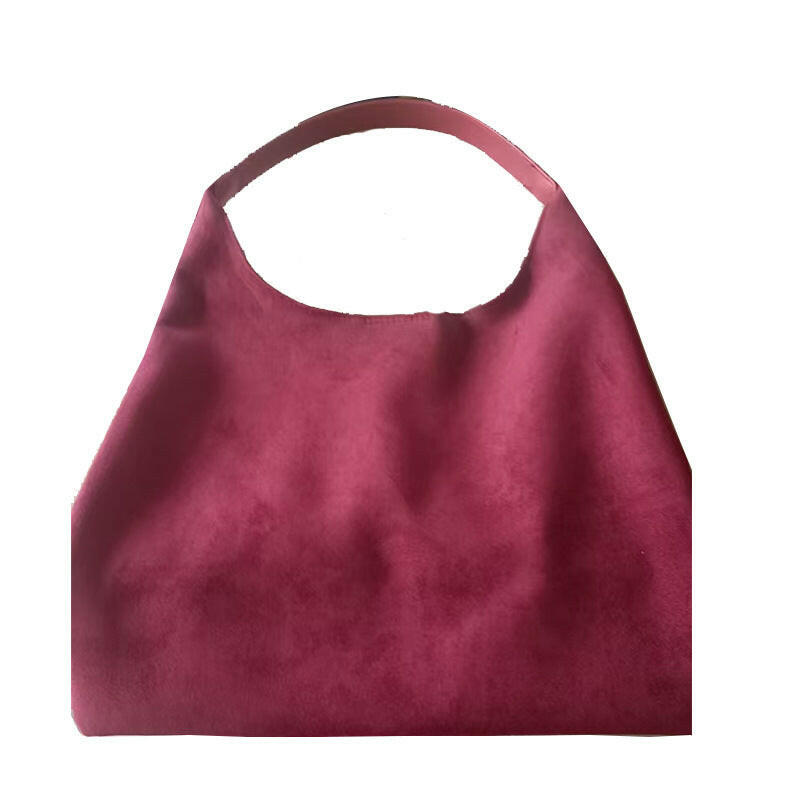 Bag for women large capacity simple tote bag retro and lazy suede big bun mother bag.