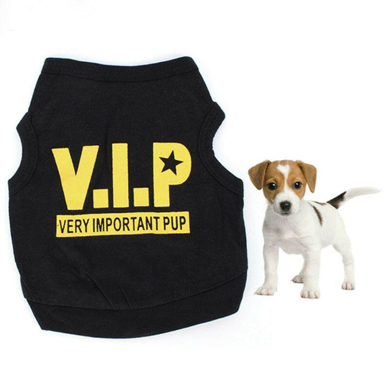 Dog T-shirt - VIP Pets Summer Apparel.