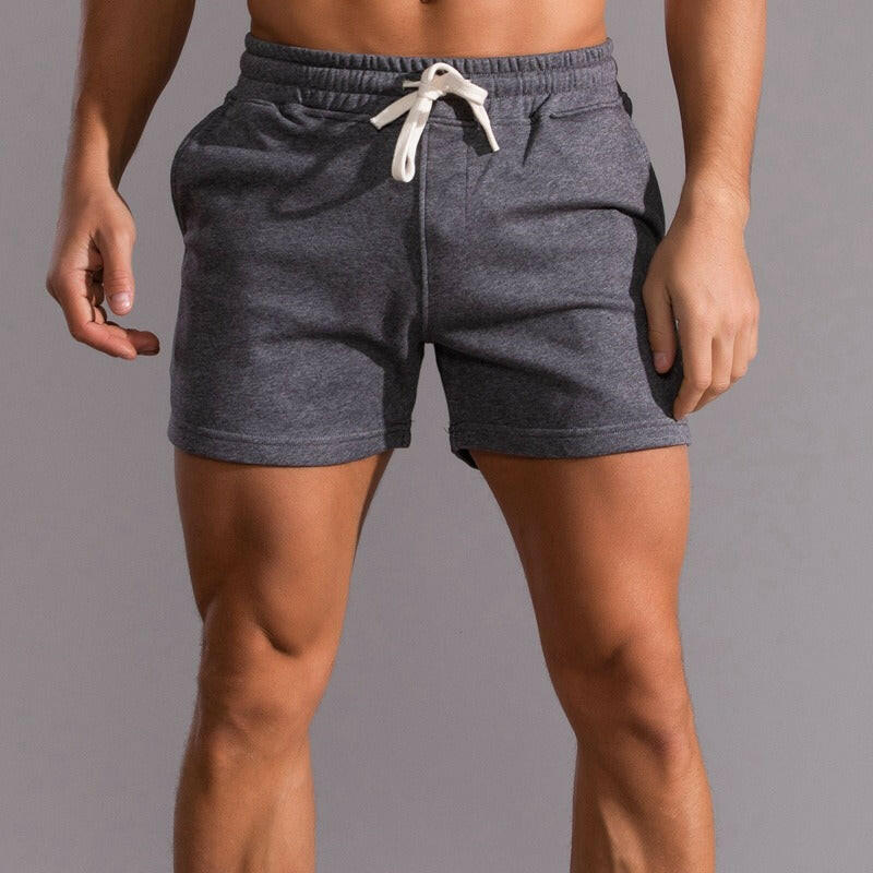 Cotton Sports Shorts, Mens Trendy Mens Cropped Pants, Oversized Casual Cropped Pants, Running Fitness Pants.