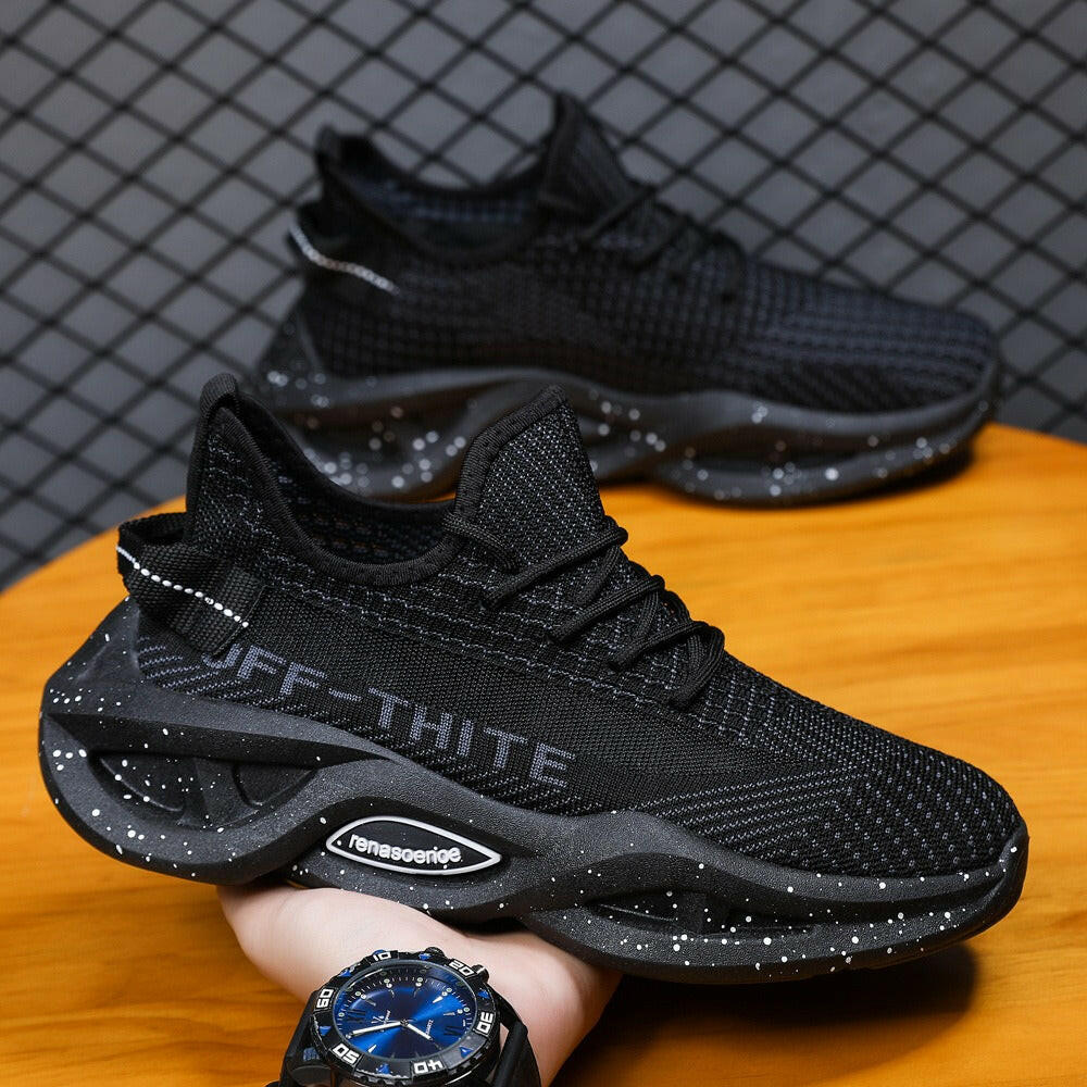 Men's Lightweight Breathable Sports Shoes - Casual and Fashionable.