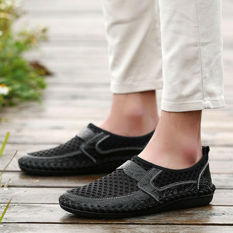 Men’s Breathable Mesh Loafers.