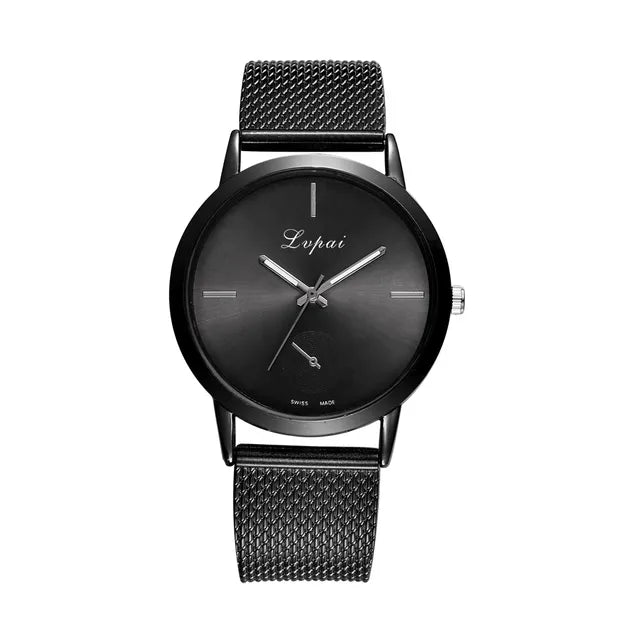 Women’s Casual Quartz Stainless Steel Watch.